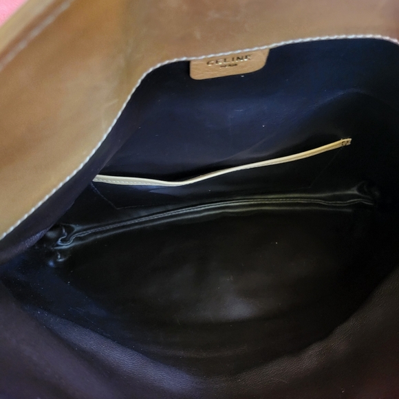 Celine Macadam Vintage Folding clutch and Celine Vintage glasses case. - Picture 8 of 16